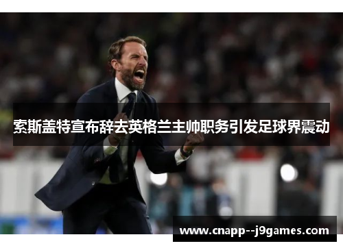 索斯盖特宣布辞去英格兰主帅职务引发足球界震动